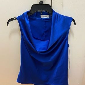 Gorgeous blue Calvin Klein blouse